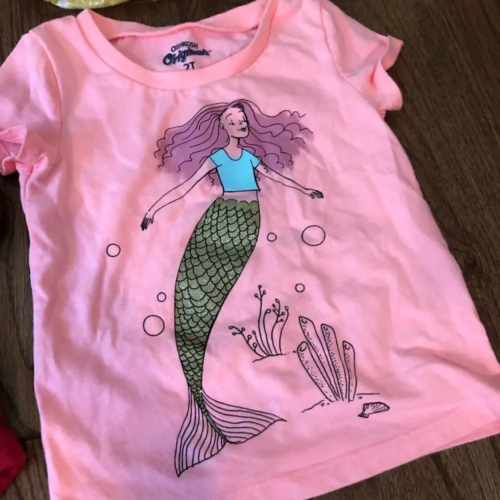 🚨 SALE ‼️ 18-2t toddler girl dress shirt onesie bundle gap